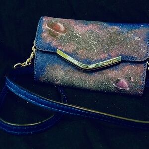 Custom Galaxy Calvin Klein Crossbody Bag